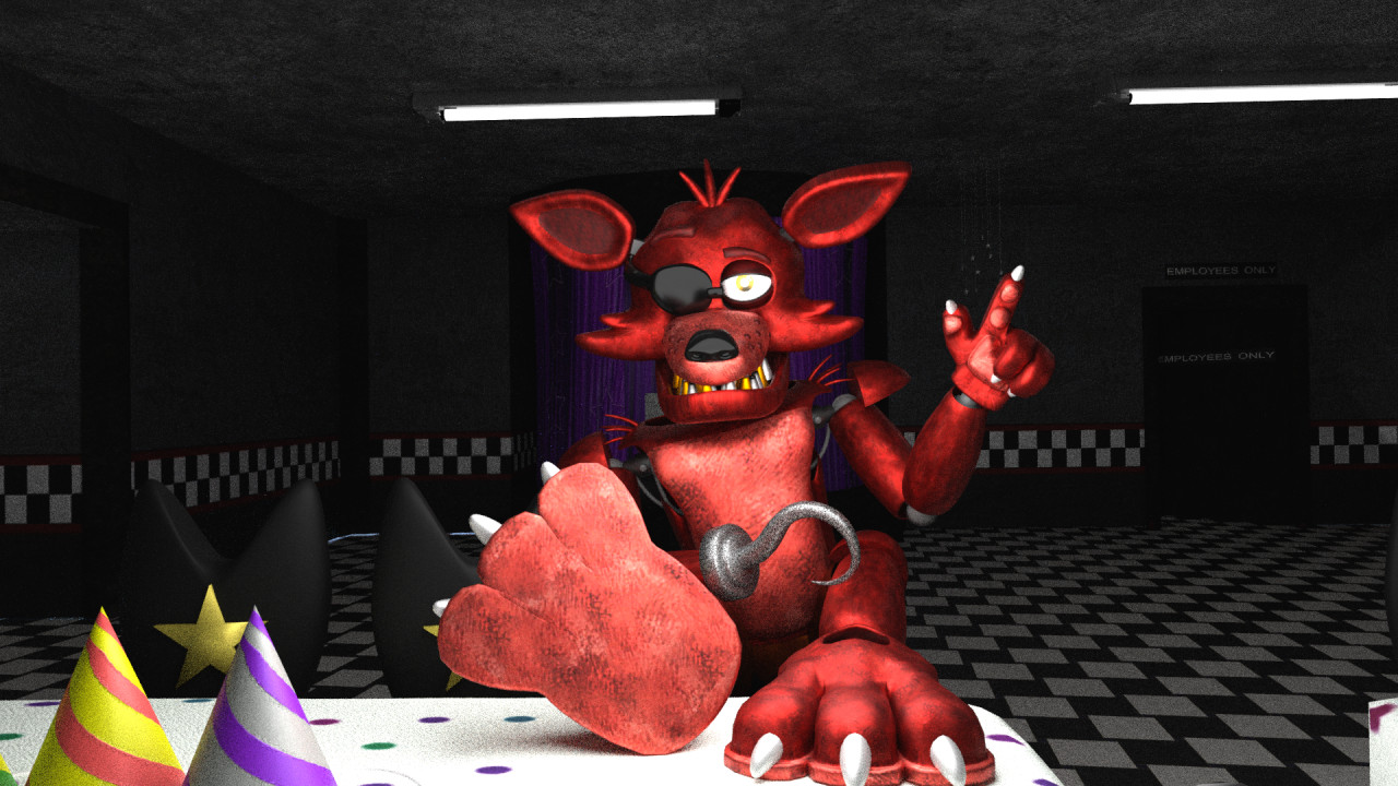 Nightmare Foxy Jumpscare by SCH01 -- Fur Affinity [dot] net