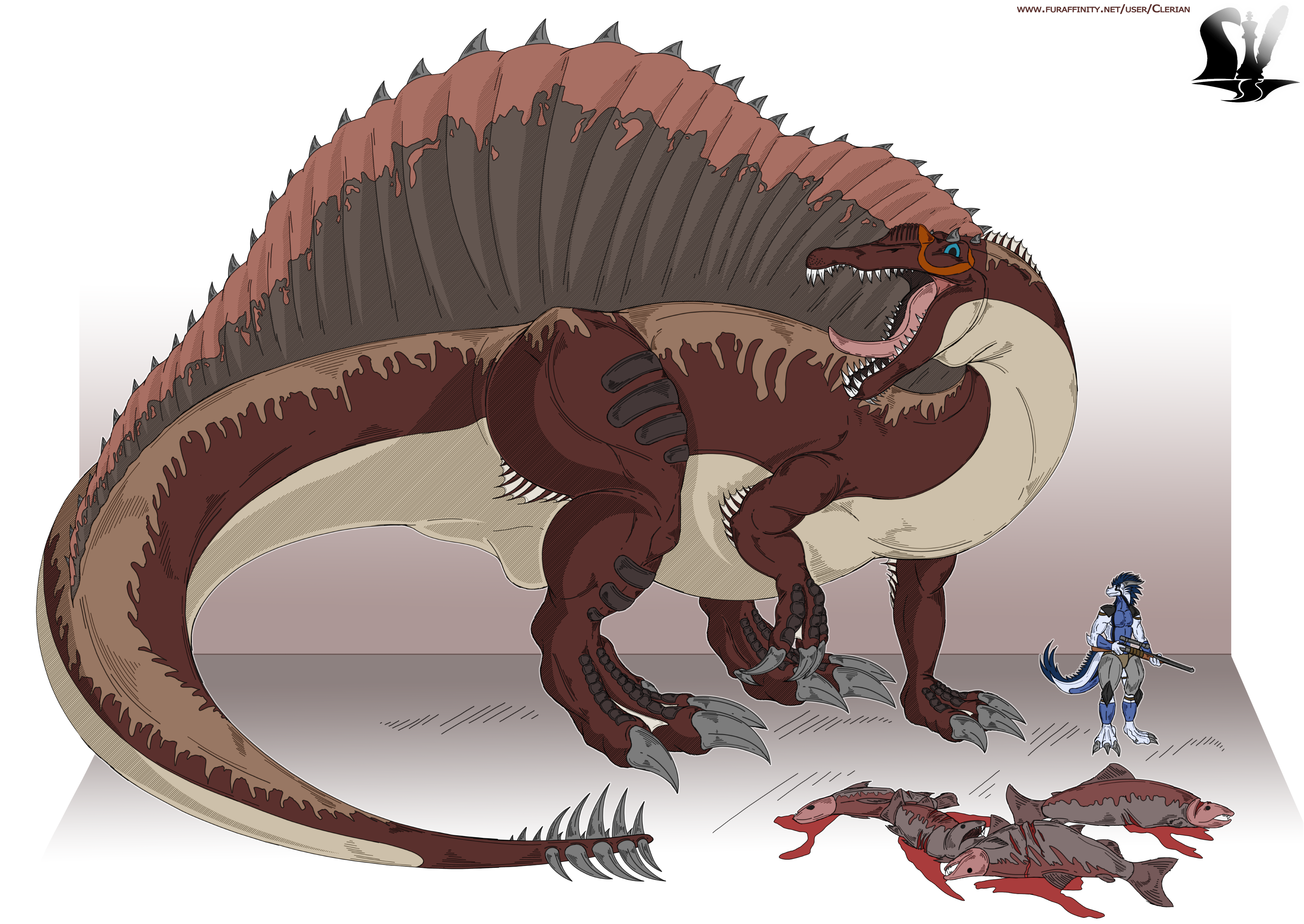 ARK: Survival - Spinosaurus Celebration! by Naaura on DeviantArt