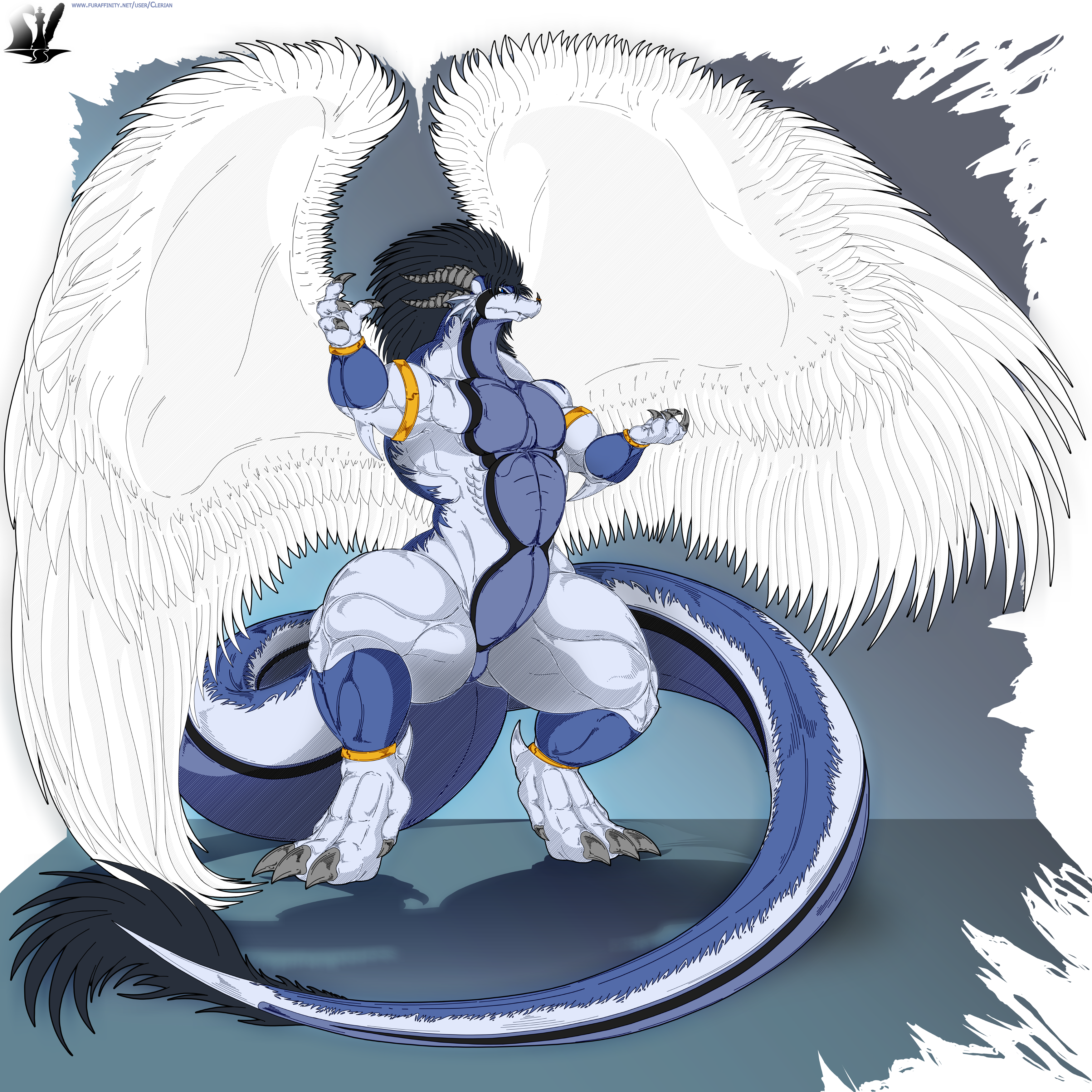 Cold wind dragon - Cléiron by Clerian -- Fur Affinity [dot] net