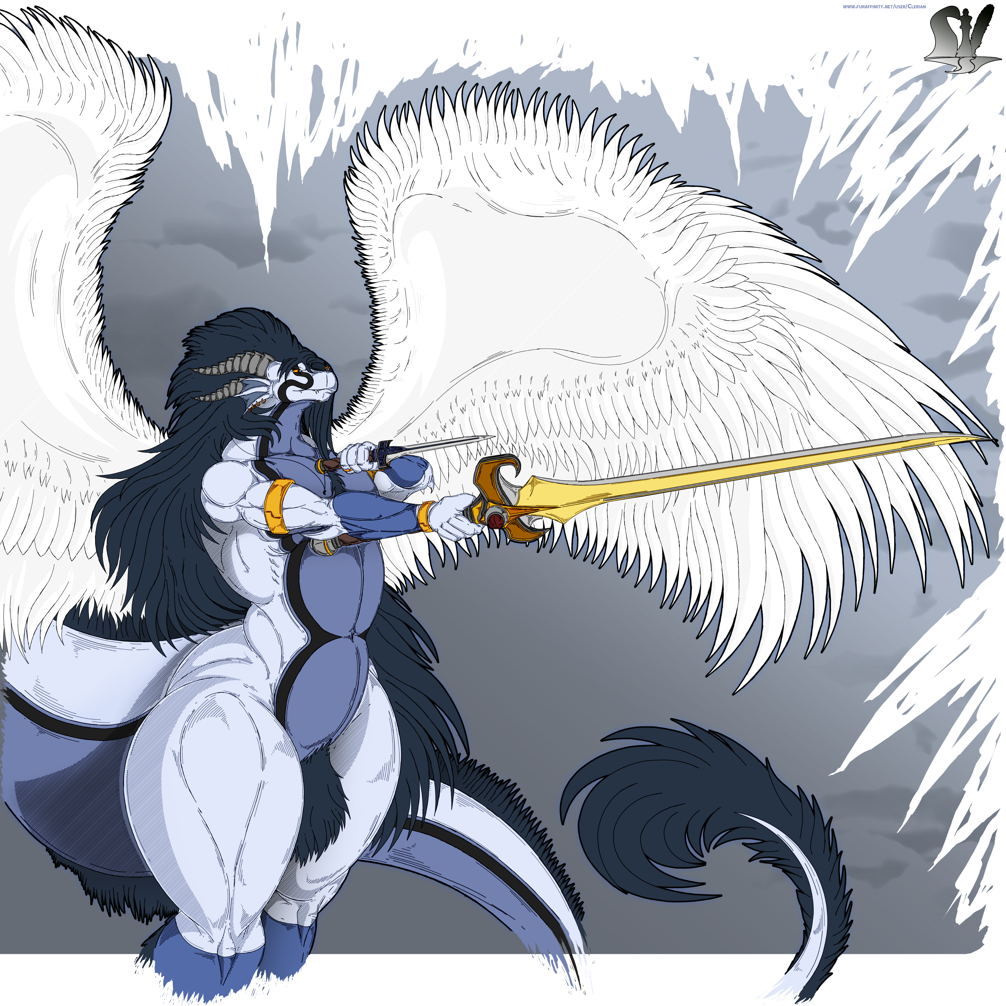 Divine beauty - White prince by Clerian -- Fur Affinity [dot] net