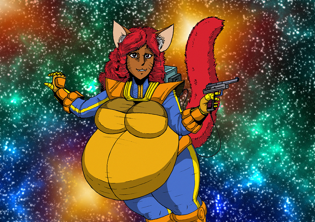 Space cat boobs by TheFlames on Newgrounds