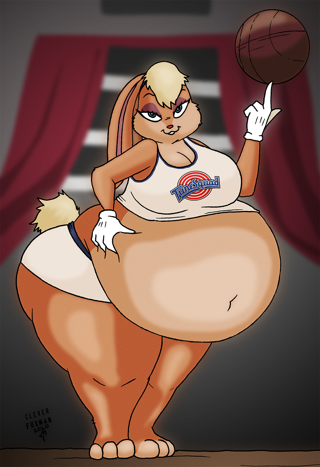 Lola bunny belly