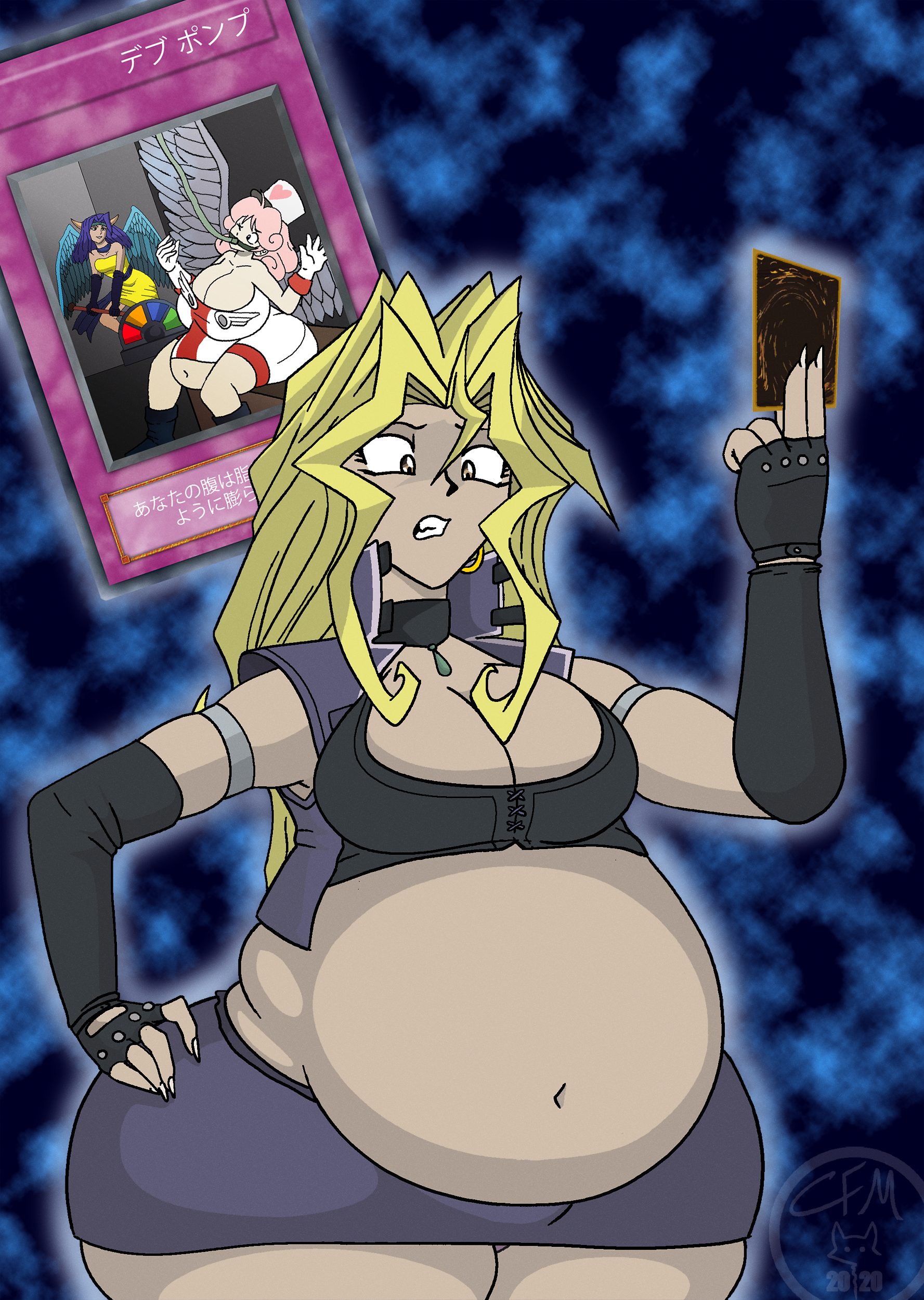 Mai Valentine Weight Gain Trap Card by cleverfoxman -- Fur Affinity [dot]  net