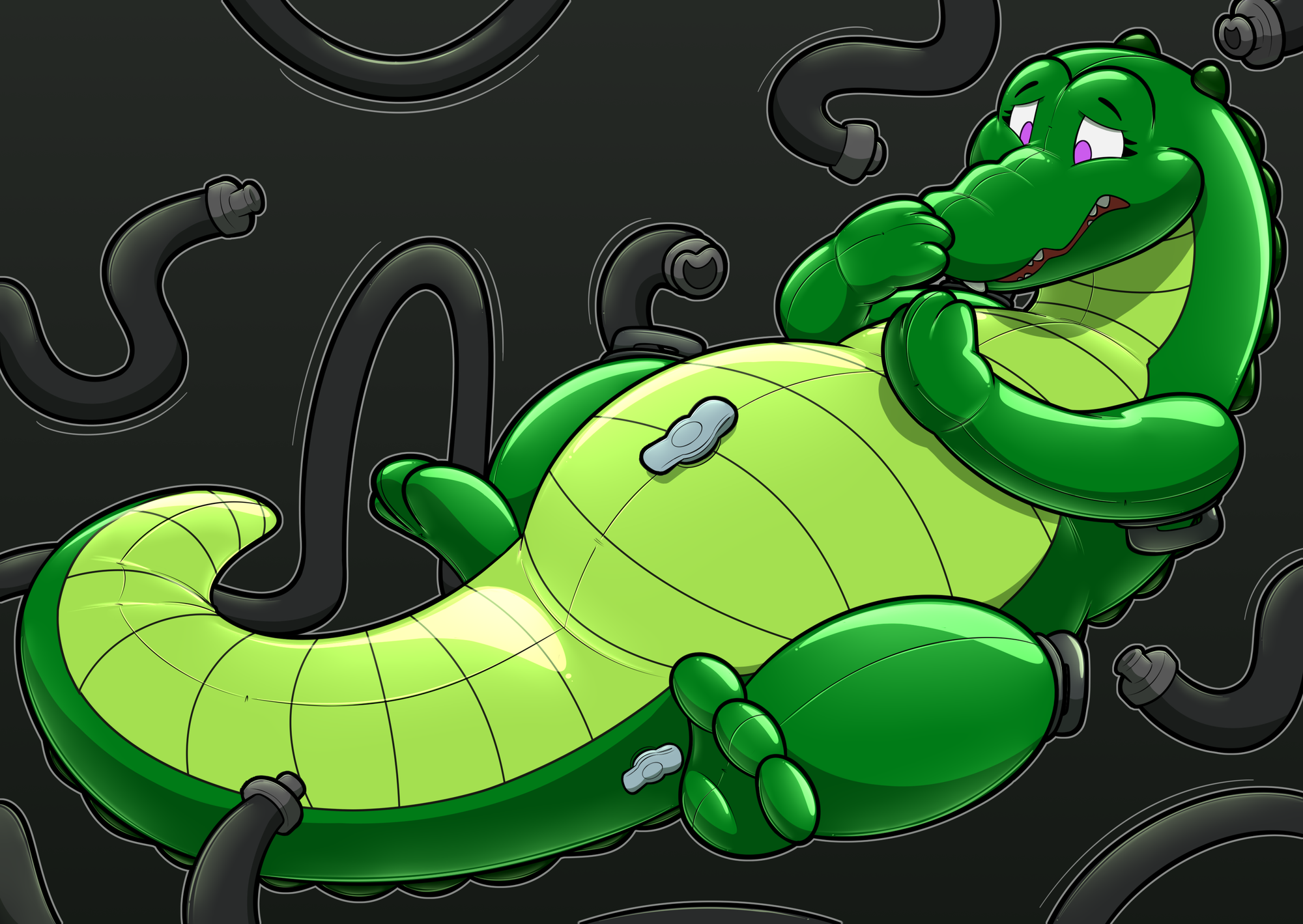 Fully Gator Pooltoyd by RyuCas by Clothoverlord -- Fur Affinity [dot] net