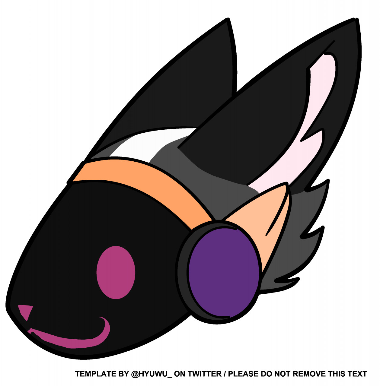 Protogen Head by DarhkArtz -- Fur Affinity [dot] net