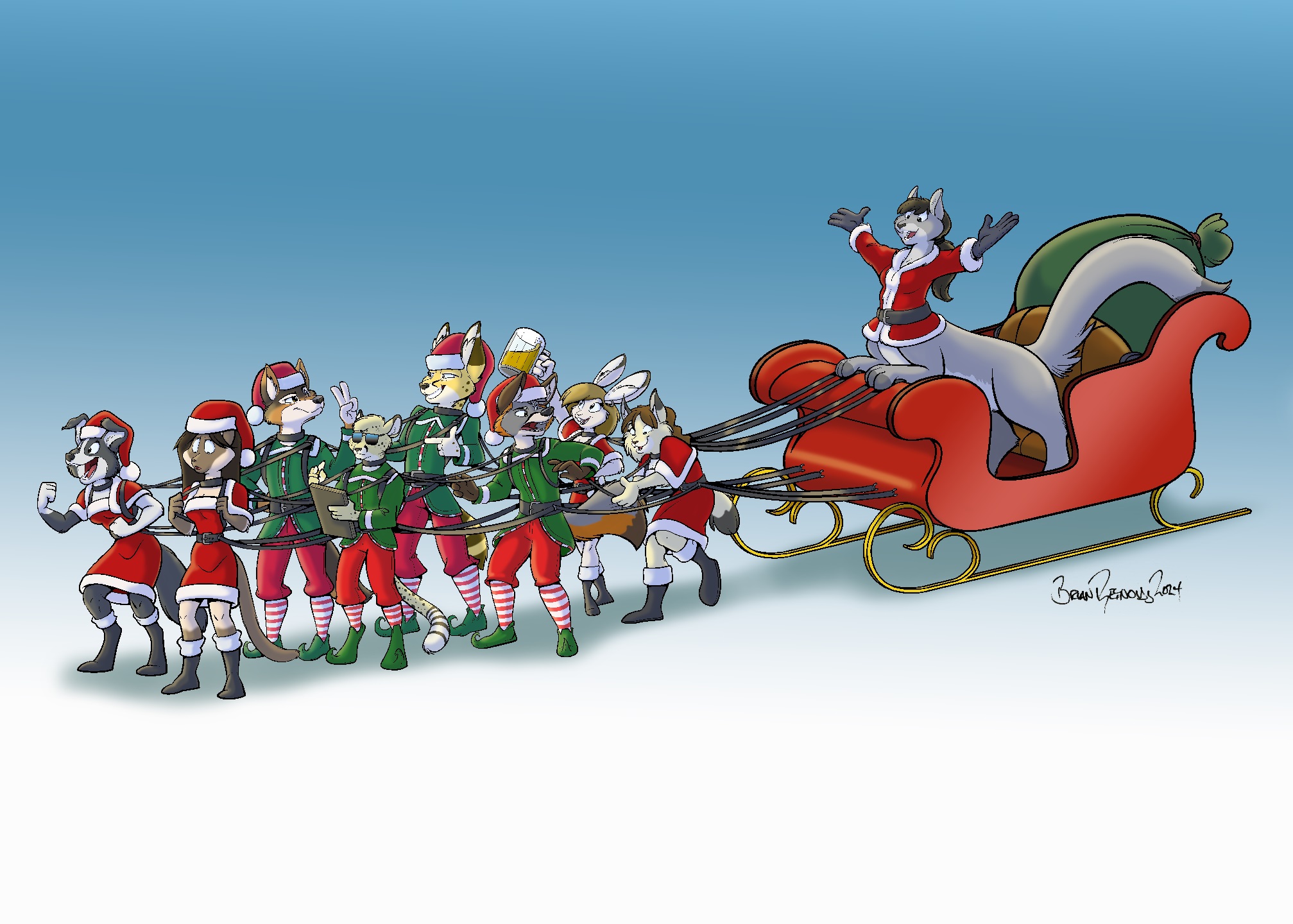 Santa's Sleigh Replacement Crew