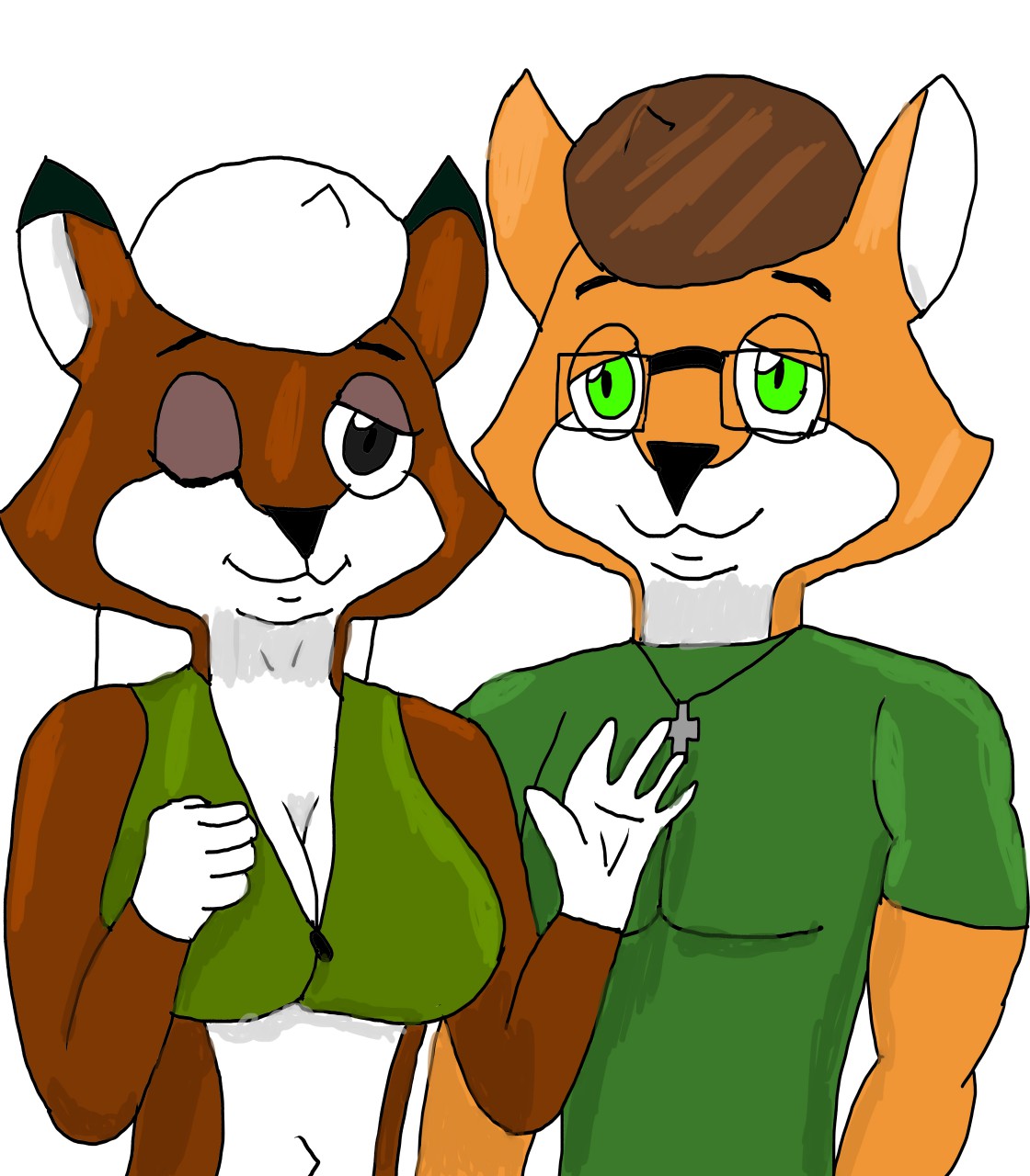 Me x Heather Fox Preview by Co-lord44 -- Fur Affinity [dot] net