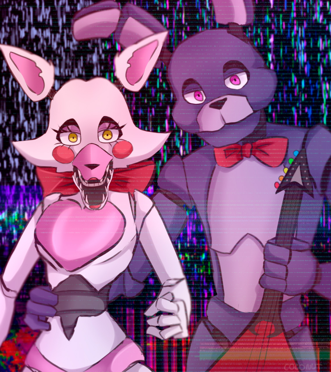 fnaf 2 gang by Blushing_Cactus -- Fur Affinity [dot] net