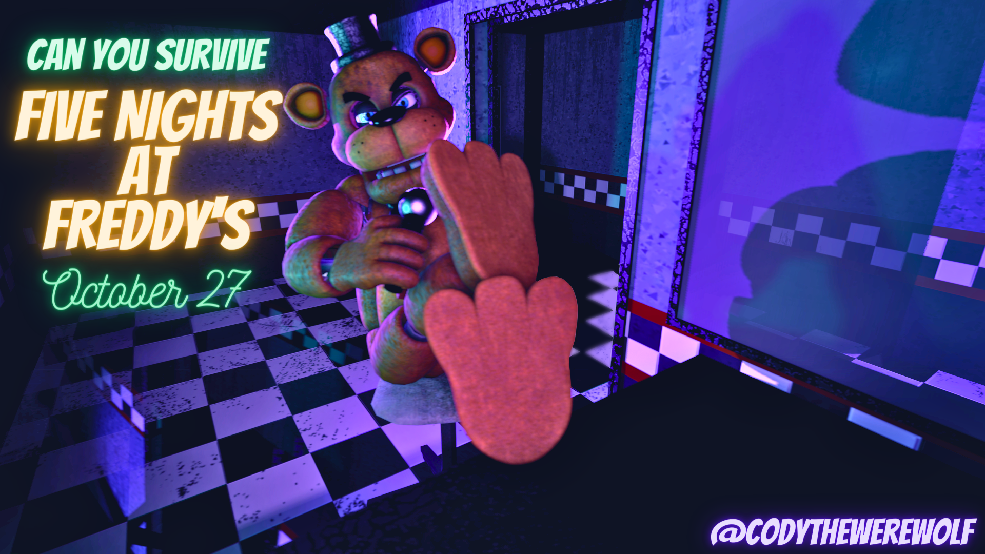 FNAF 1 on Full display by Fazbear -- Fur Affinity [dot] net