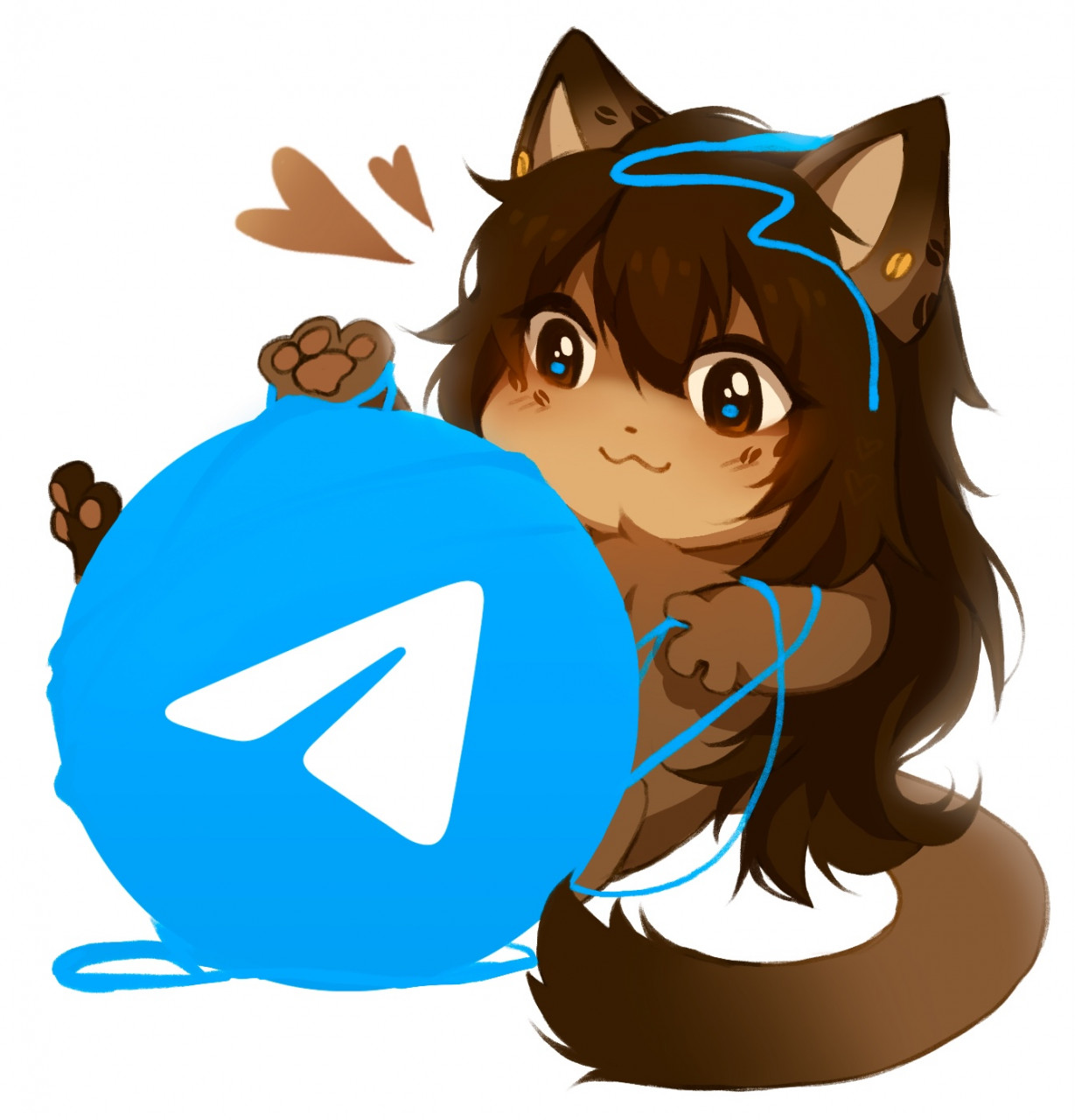 Telegram channel! <3 by Coff -- Fur Affinity [dot] net