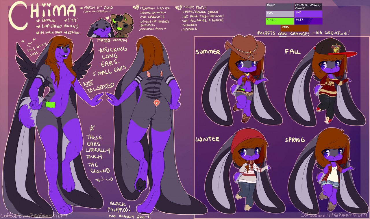 Chiima updated reference 2017 by coffaefox Fur Affinity dot net