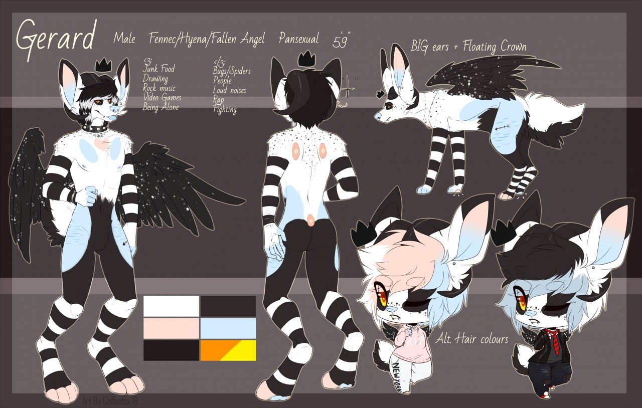 Art & Collectibles Deluxe Fursona Reference Sheet Drawing ...