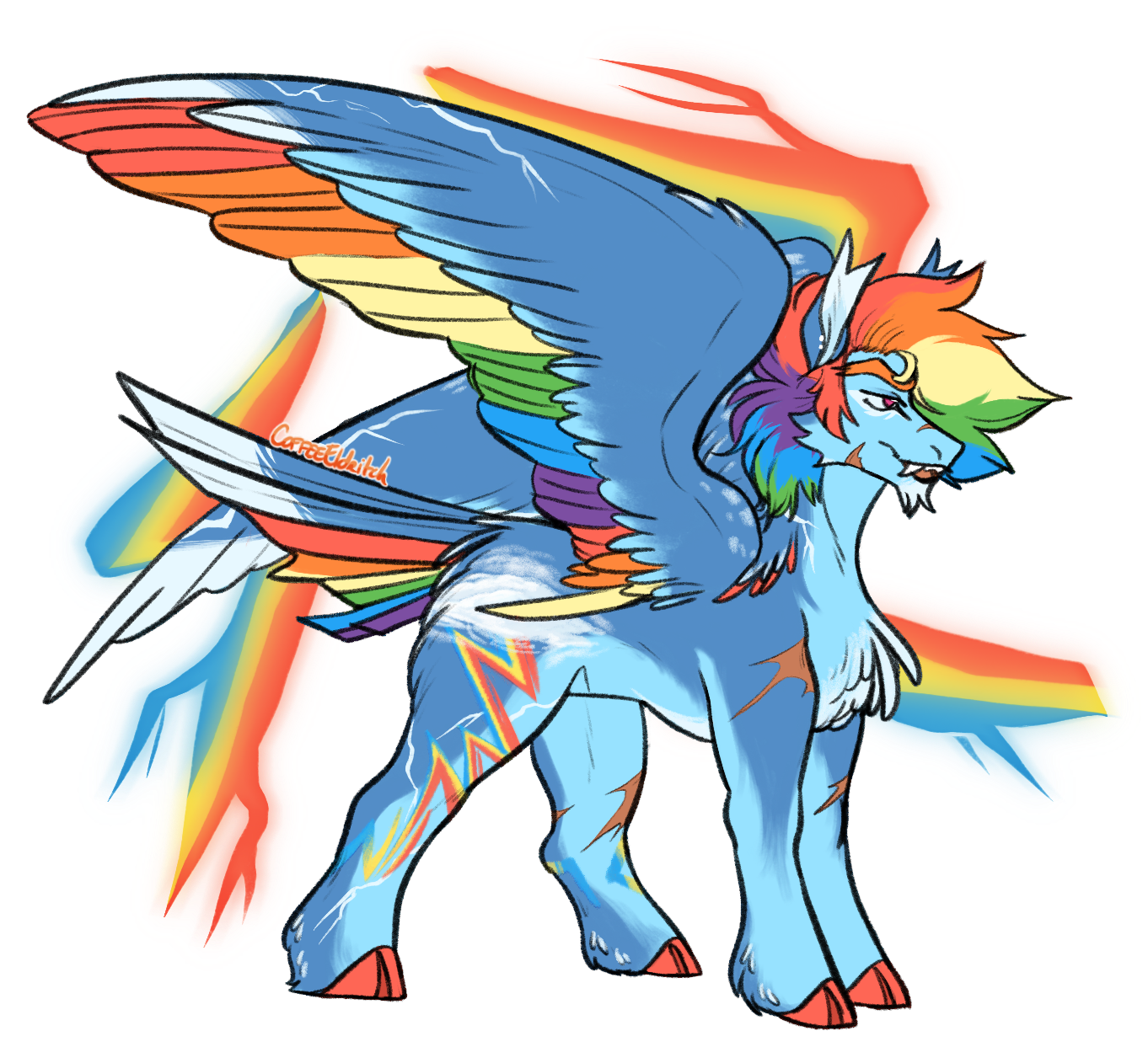 MLP Rainbow Dash by CoffeeKani -- Fur Affinity [dot] net