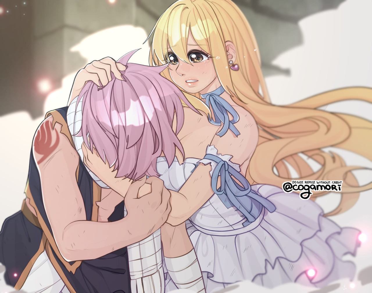 Fairy Tail fanart - NaLu by cogamori -- Fur Affinity [dot] net