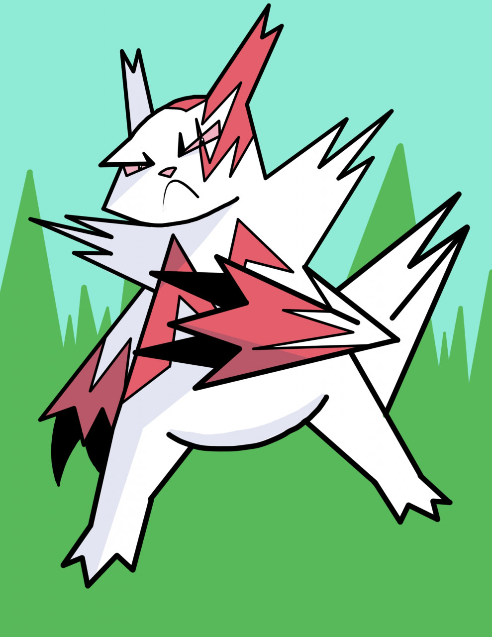 Zangoose - #335 -  Pokédex