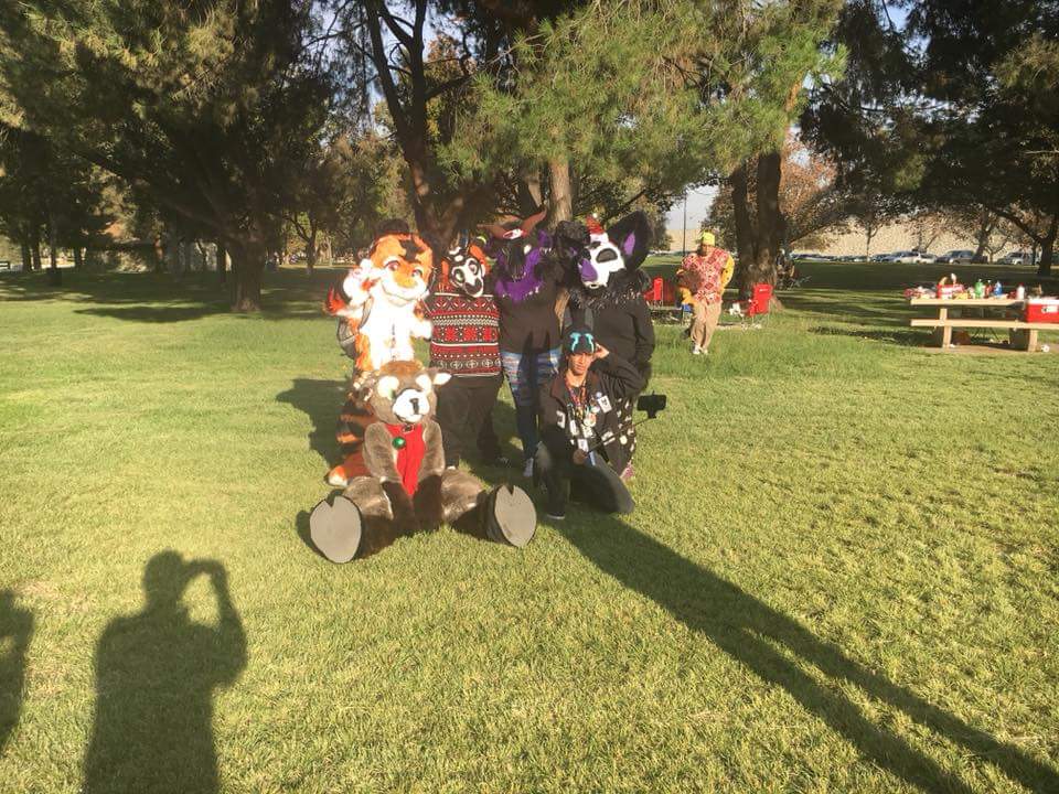 Santa fe dam furmeet Decemberfursuit  photo