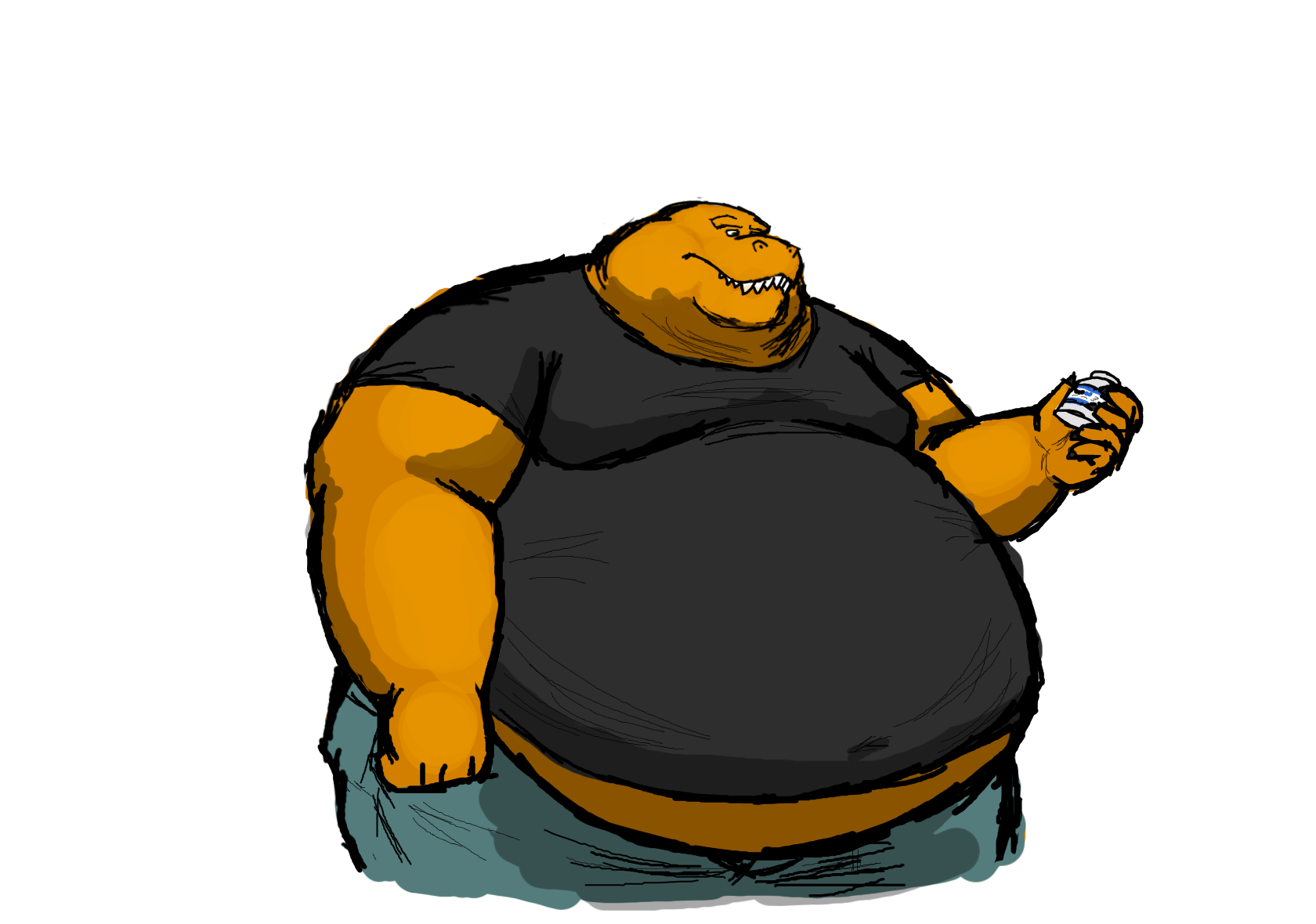 The Big Imageboard Tbib 2022 Anthro Arlo Montgomery Comerboy75 Belly Belly Overhang Big 2543