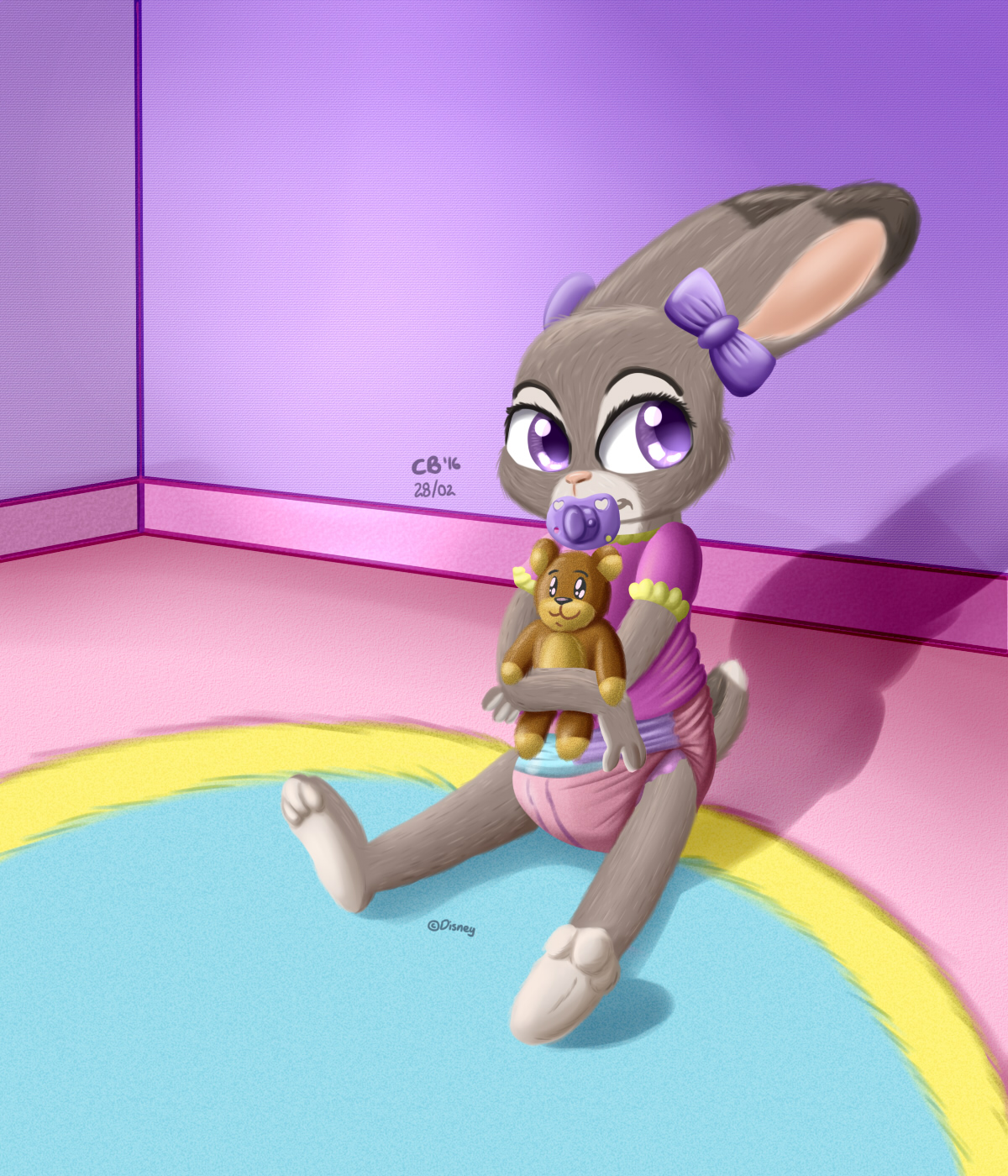 32 submissions. abdl judy hopps Colored. 