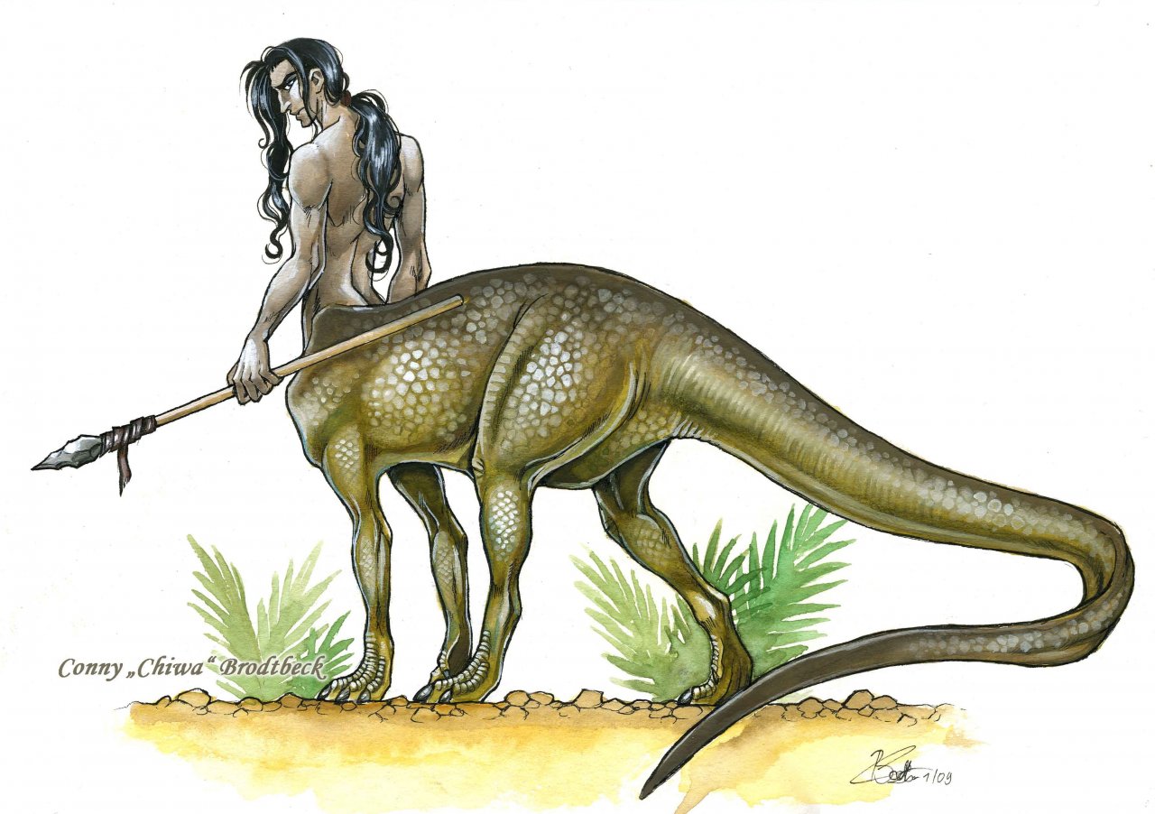 Динозавр женского пола