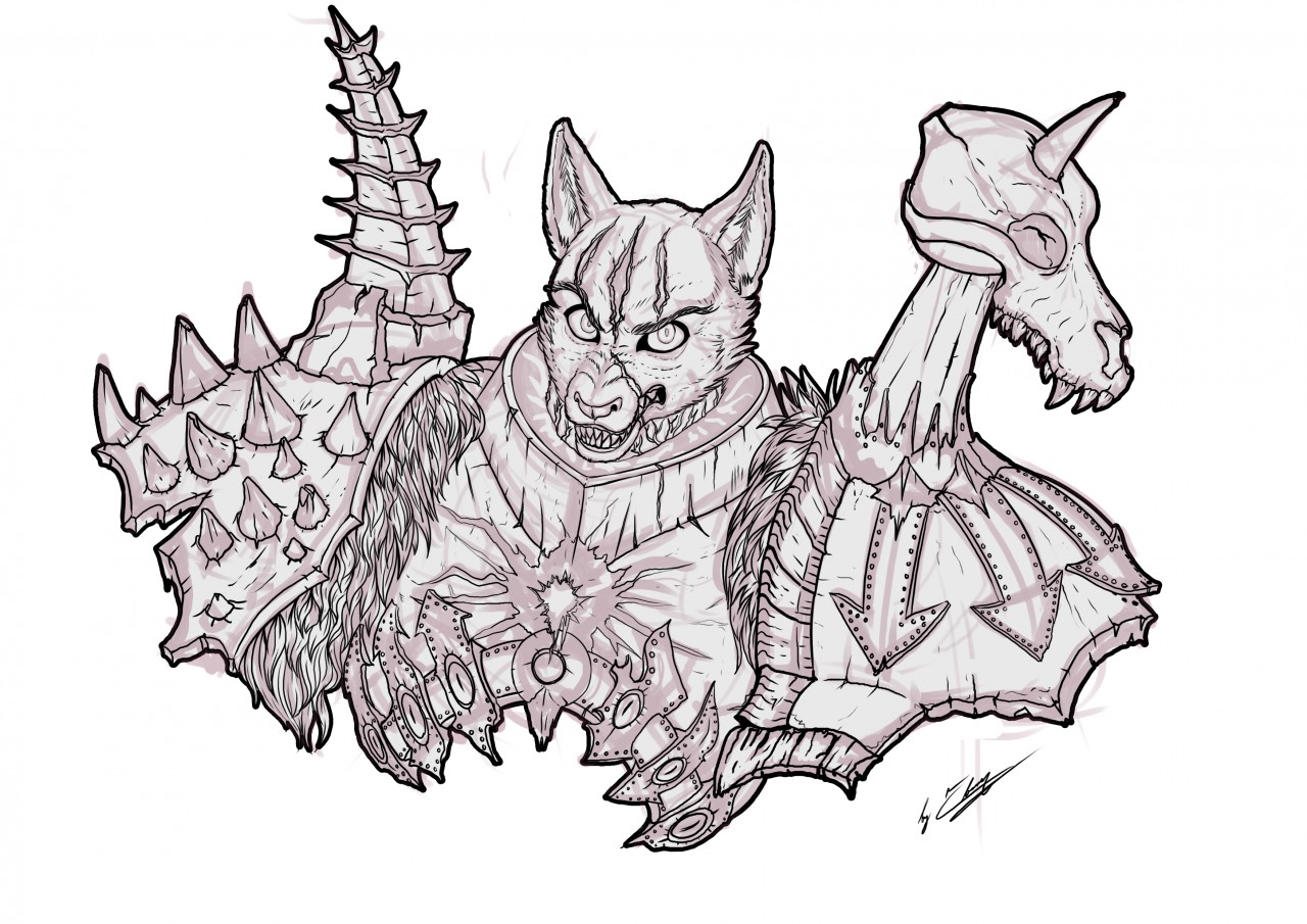 Chaos Wolf by conquistabear -- Fur Affinity [dot] net
