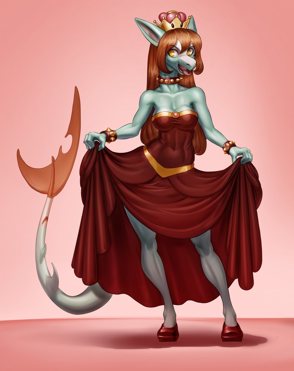 Bowsette YCH 01 by conquistabear -- Fur Affinity [dot] net