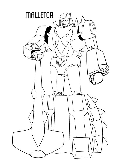 voltes v coloring pages