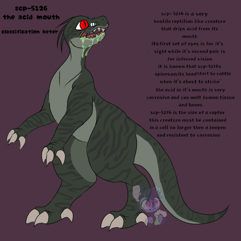 SCP OC: SCP-407-P by Toonholt -- Fur Affinity [dot] net