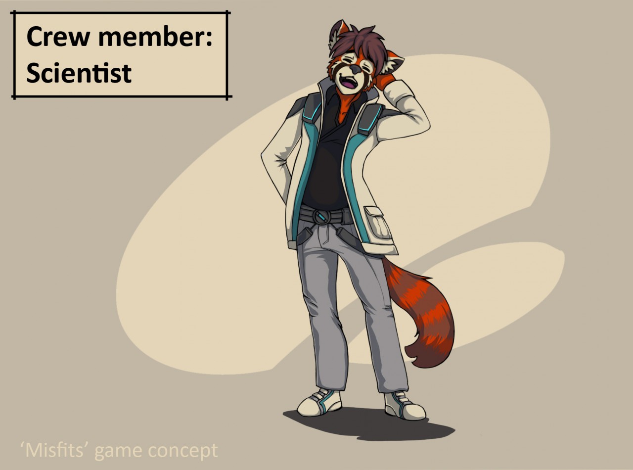 scientist character (misfits concepts) by CookieDraggy -- Fur Affinity  [dot] net