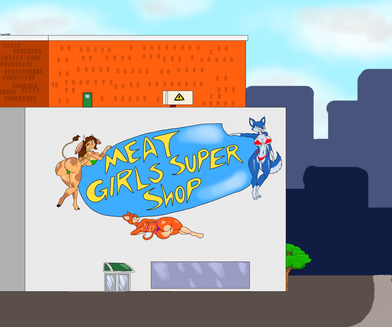 Meat girls super shop by Cookingart -- Fur Affinity [dot] net