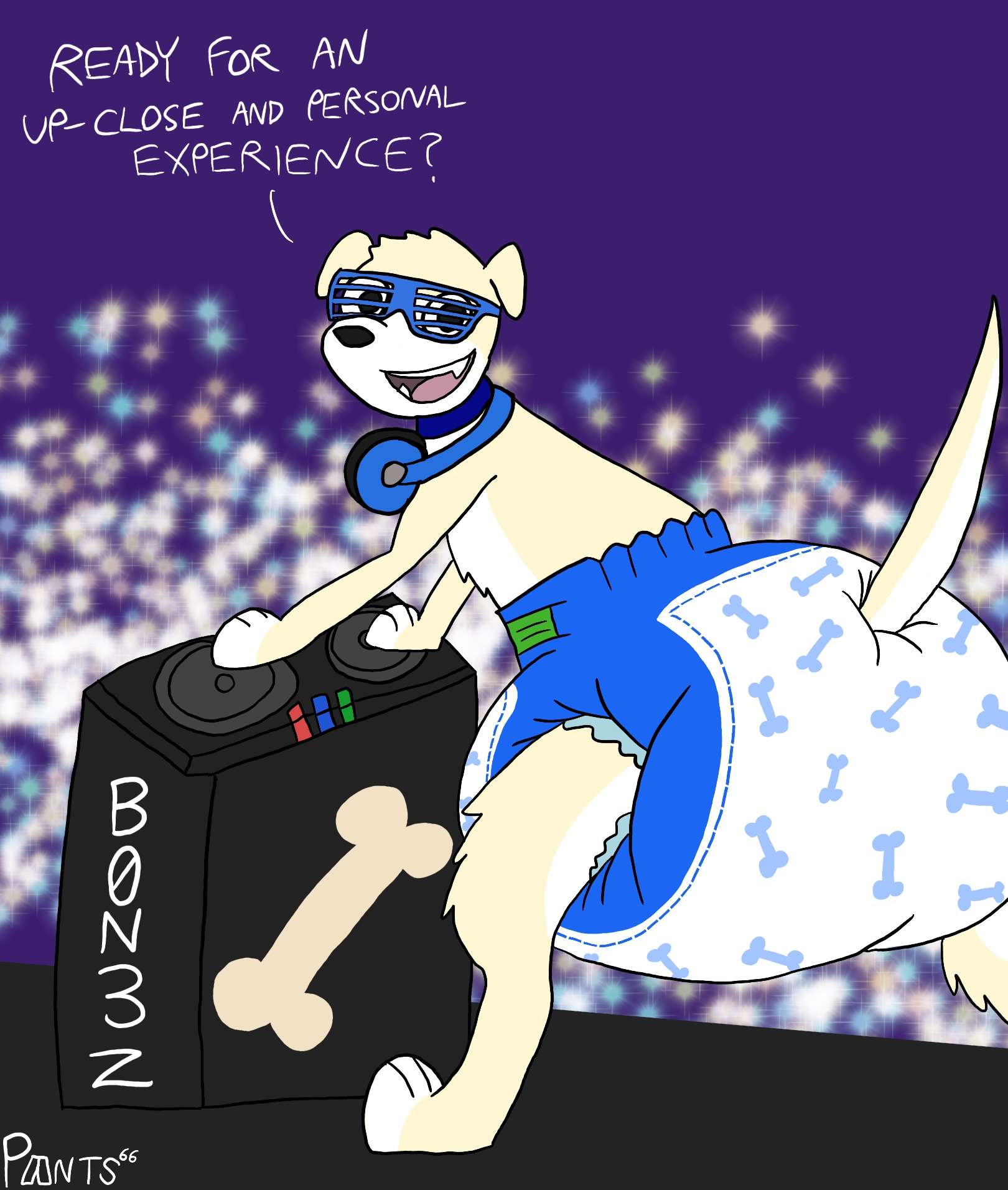 B0N3Z the Music Dog by Coolcole53 -- Fur Affinity [dot] net