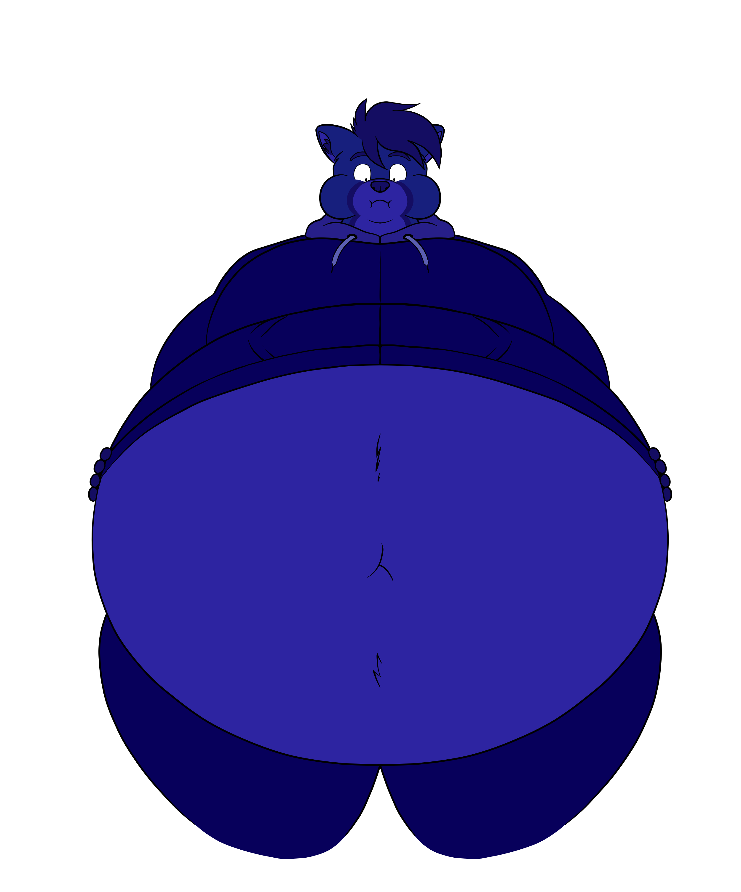 Bodi blueberry inflation part 3/4 by Cool_Cro_Wolf -- Fur Affinity [dot] net