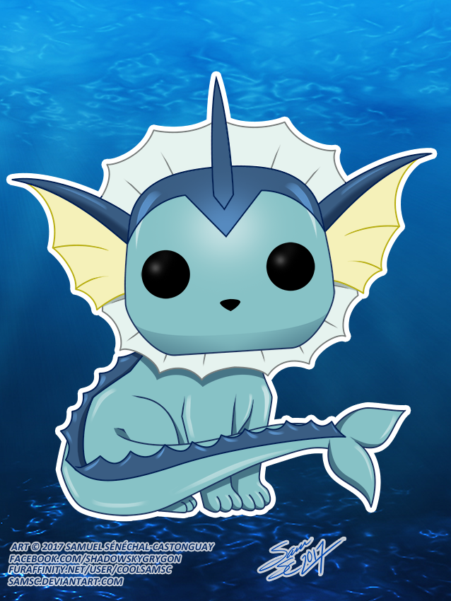 2024 Vaporeon Pokemon Funko Pop