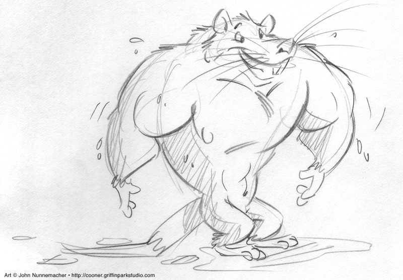 Eastern Water Rat Buff by cooner Fur Affinity dot net