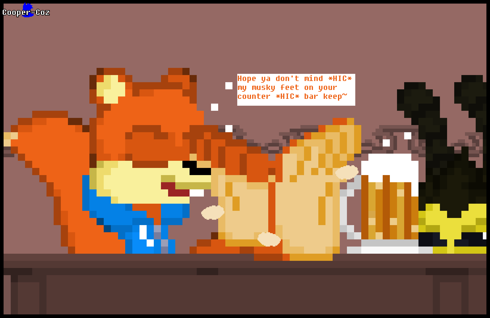 Drunkin squirrel by Cooper-Coz -- Fur Affinity [dot] net