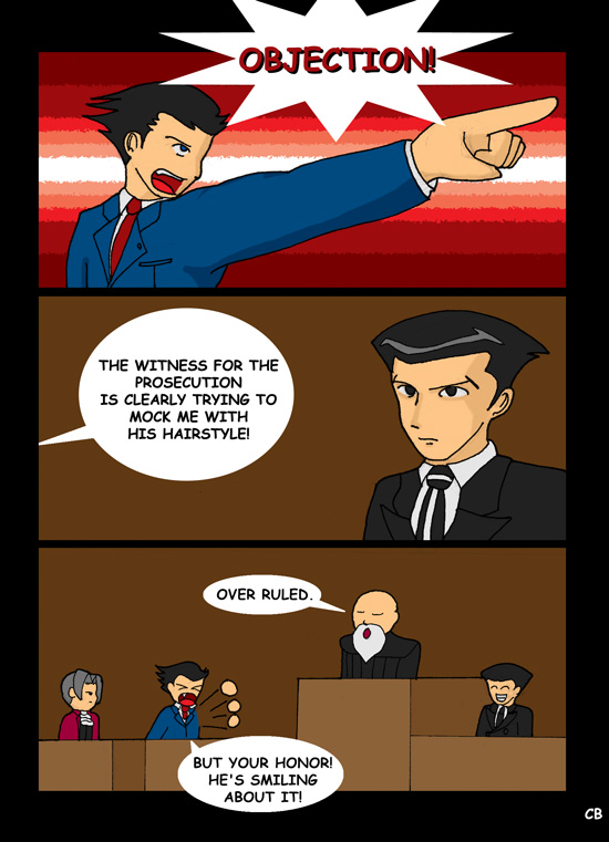 Yuki SCP-1471-A-96 phoenix wright objection meme by YukiTheMalO -- Fur  Affinity [dot] net