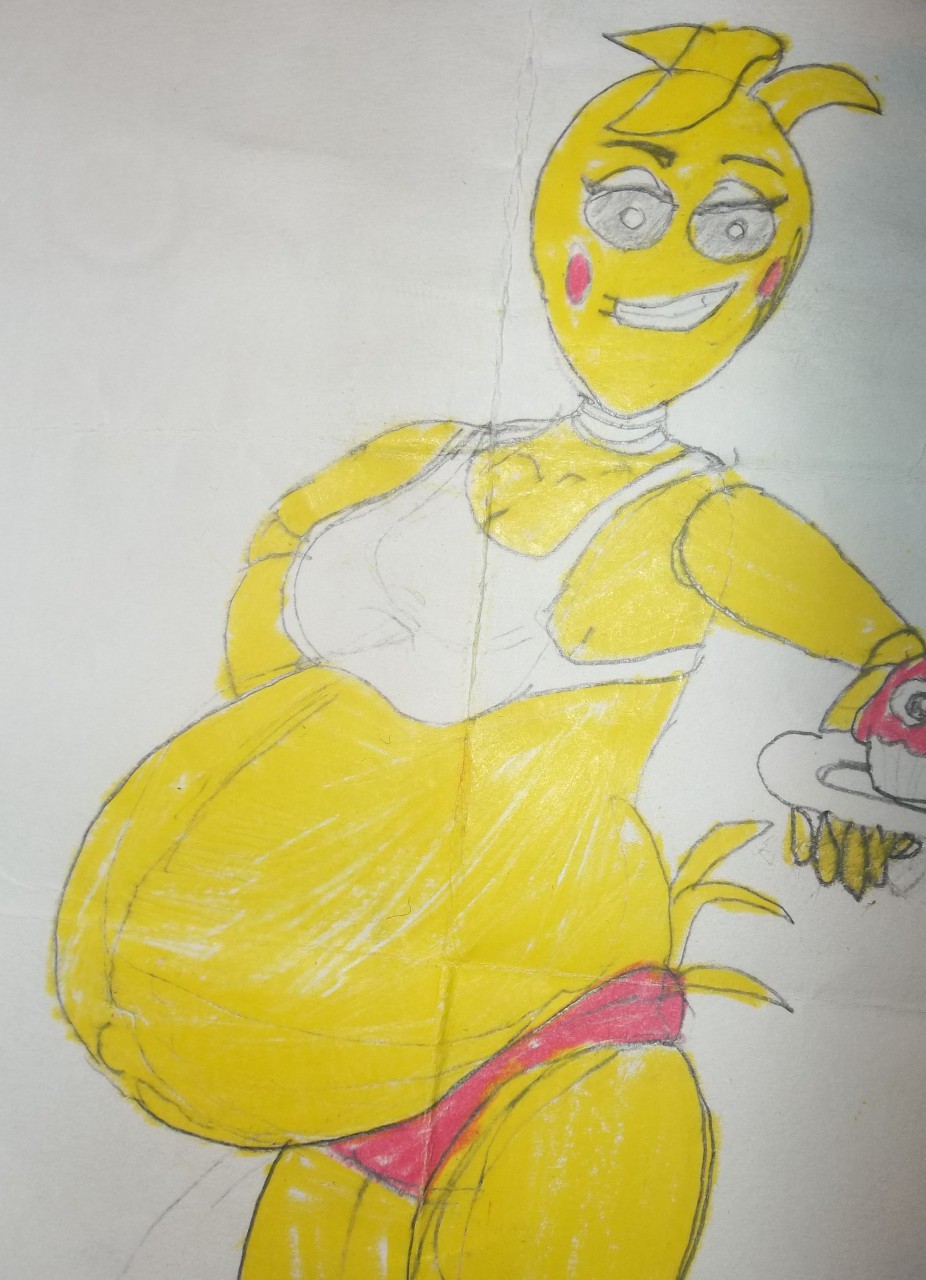 Pregnant Toy Chica by CorgisDie -- Fur Affinity [dot] net