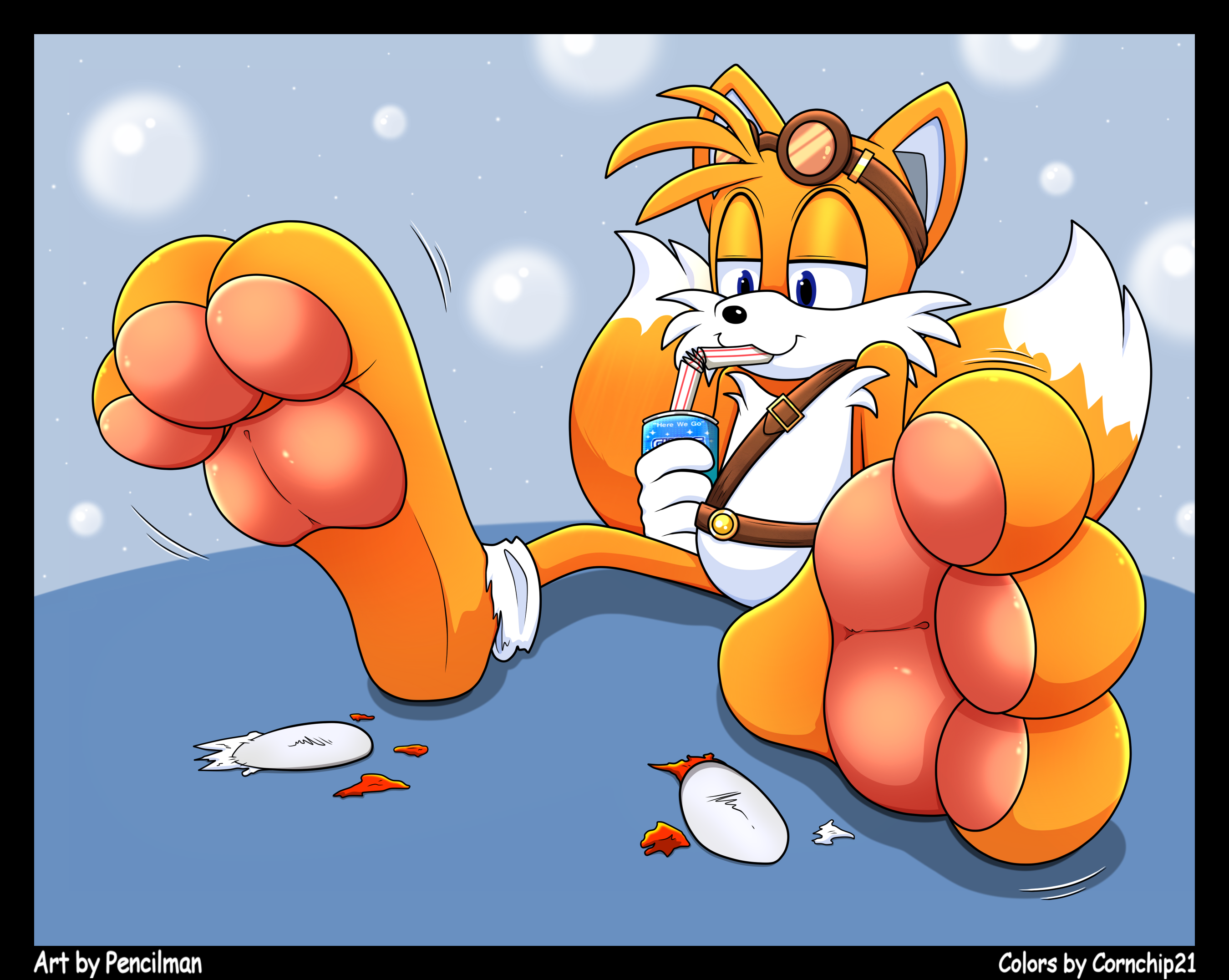 Miles tails prower feet