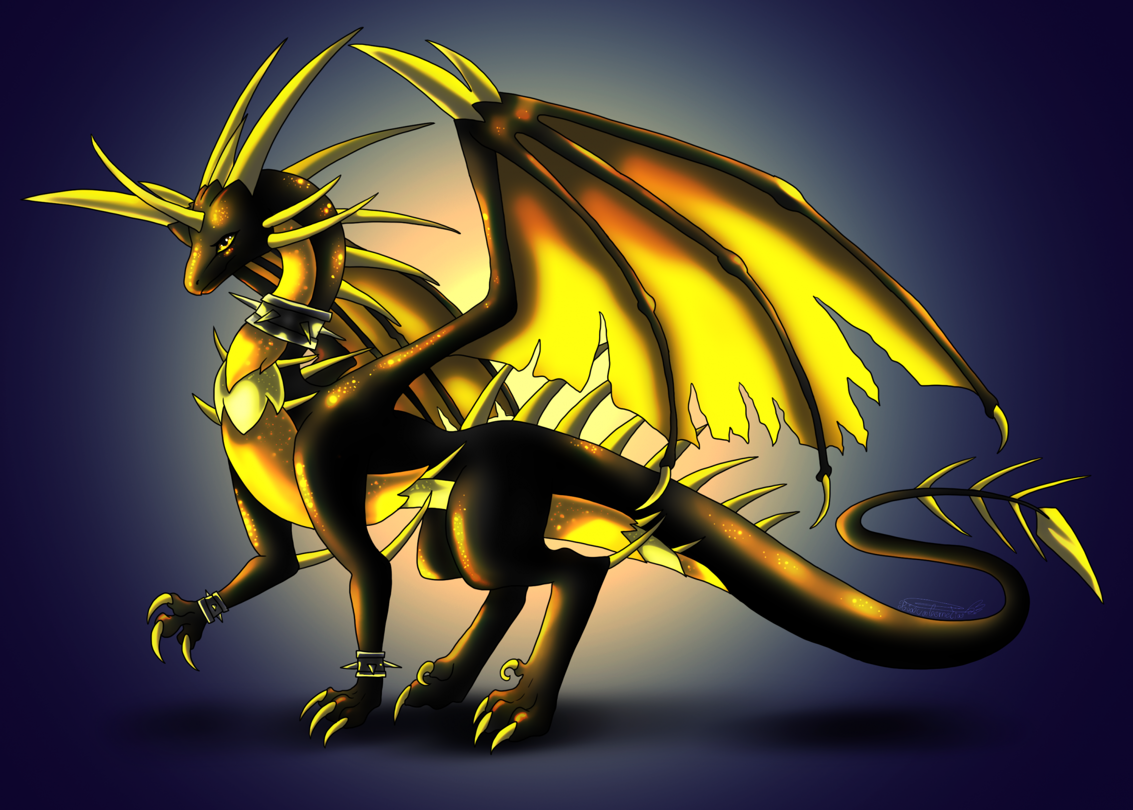 The Emperor new Gold. by Burgkittykai -- Fur Affinity [dot] net