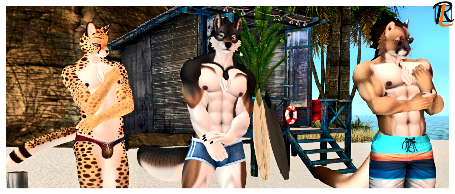 Beach boys trio by CorusDarkSoul -- Fur Affinity [dot] net