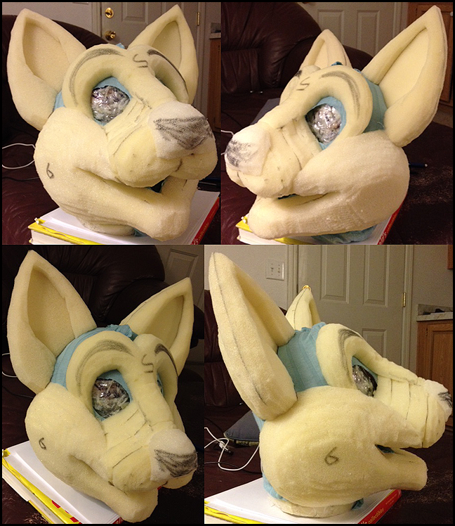 Rottweiler Head Foam Base by JessieTwolf -- Fur Affinity [dot] net