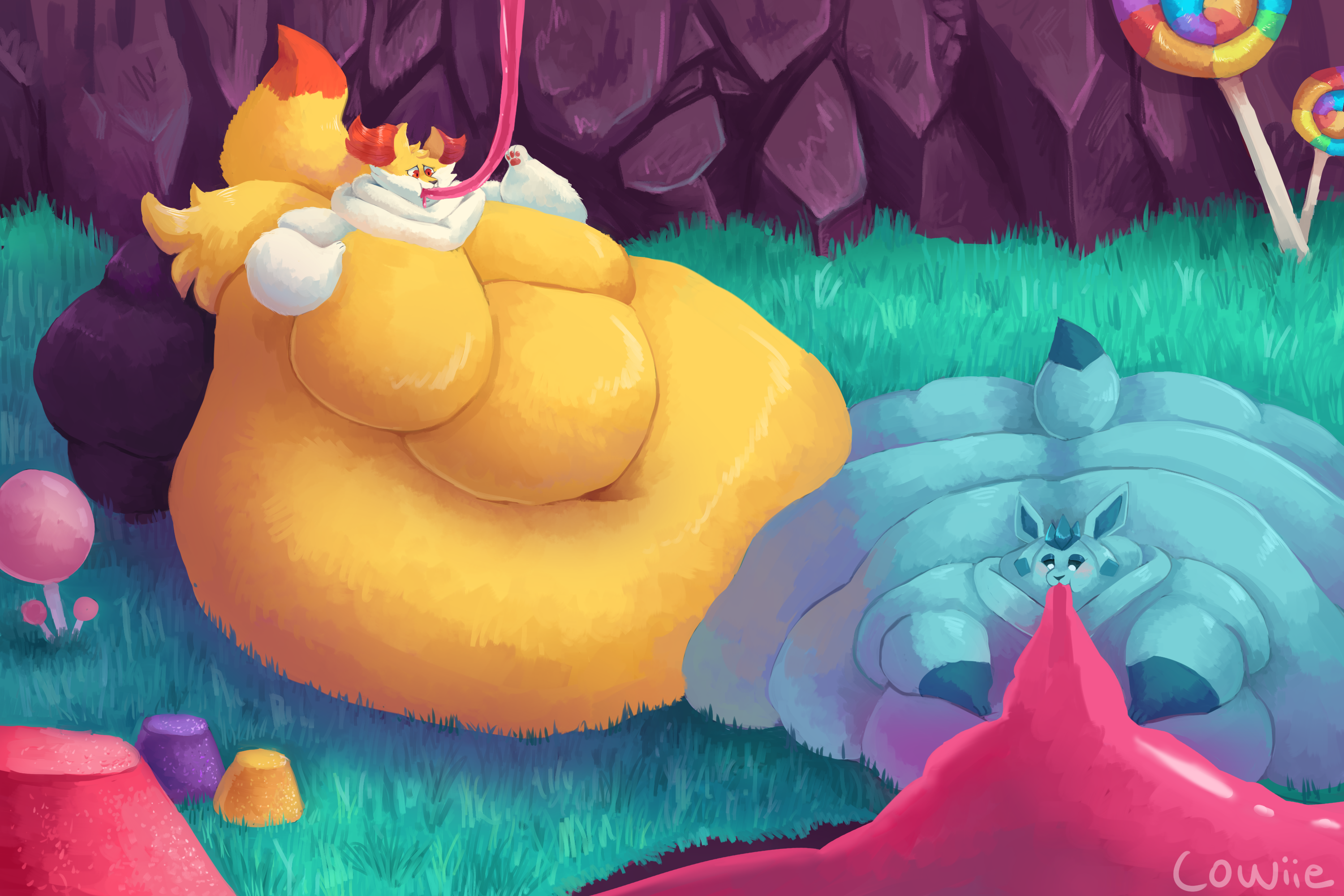 re)enter the candy dungeon by Cowiie -- Fur Affinity [dot] net