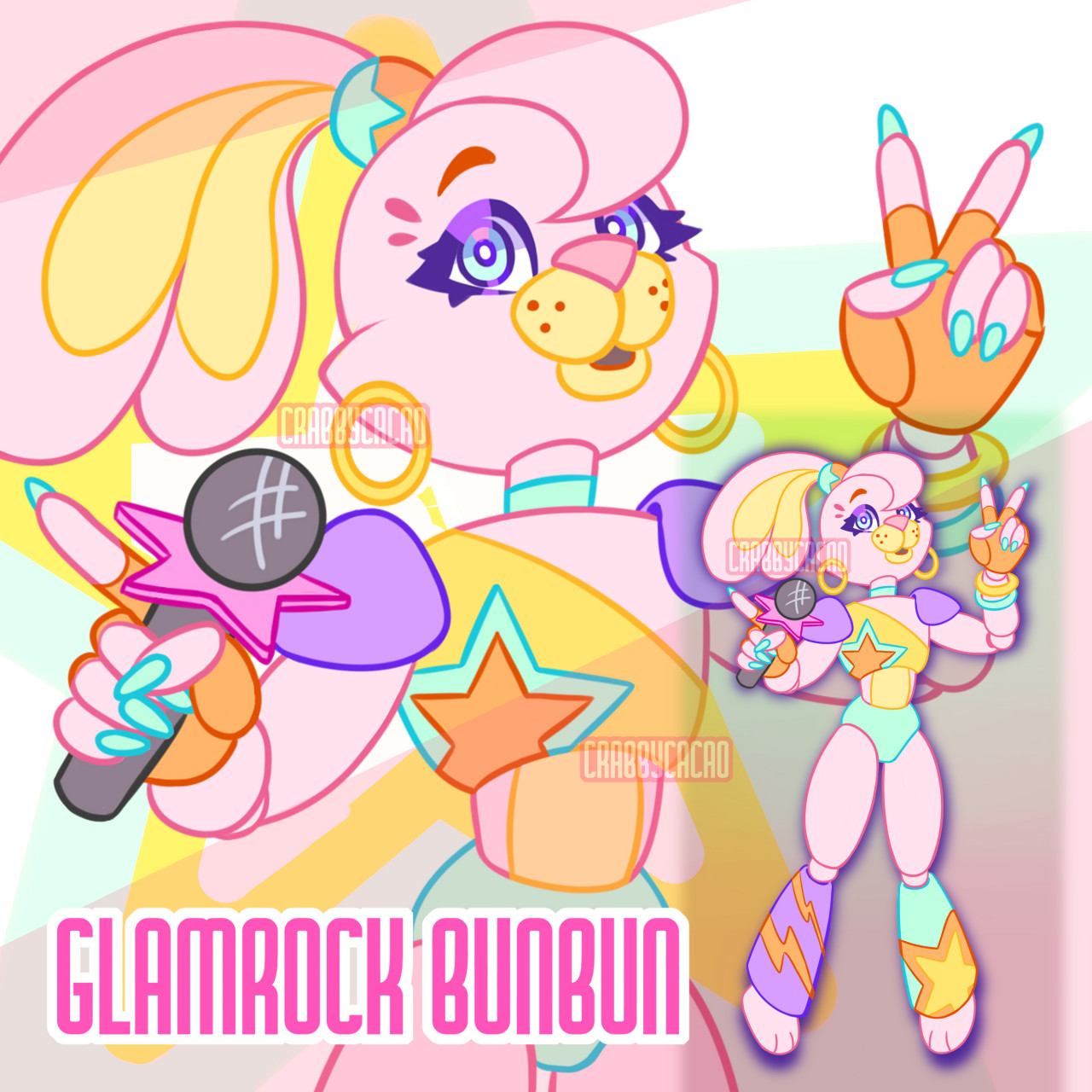 Glamrock Rabbit Animatronic