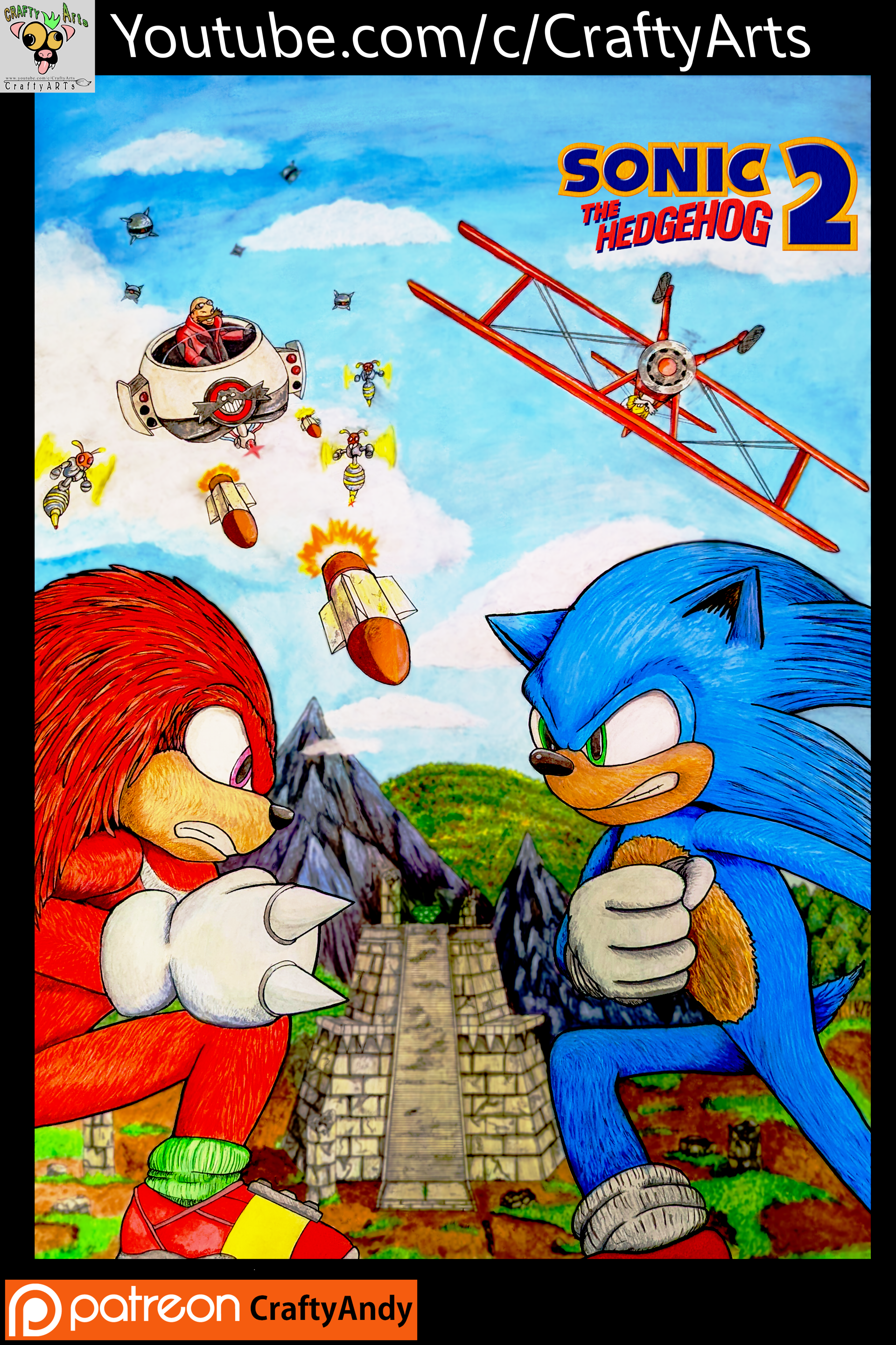 Sonic Movie 2 Poster Redraw by XtremeXavier on Newgrounds