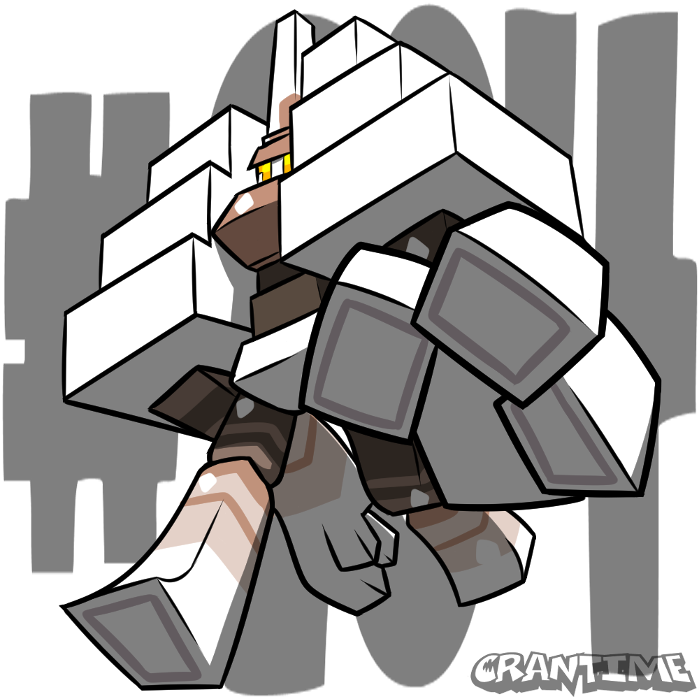 Garganacl, aka Mr Minecraft 🏔️⛏️🧂 (OC) : r/pokemon