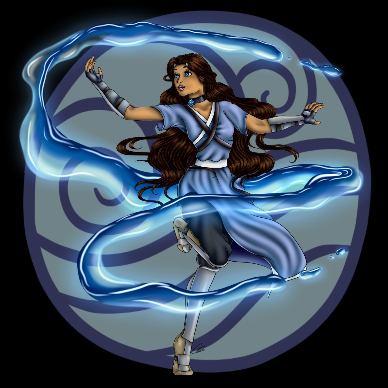 Avatar Series: Water~ Katara by Crazyaniknowit -- Fur Affinity [dot] net