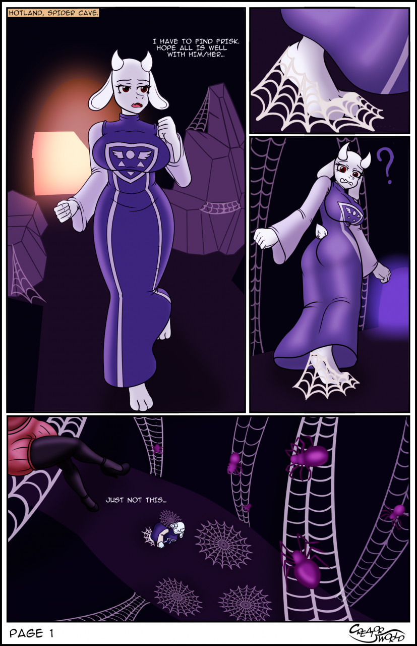 Horror Sans and Bitty Toriel by LA_Peach -- Fur Affinity [dot] net