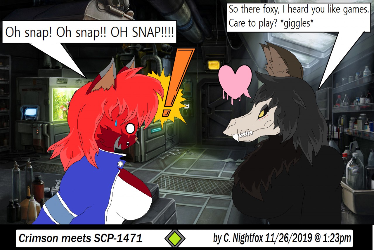 Meeting scp-1471 by FieryAshy on Newgrounds