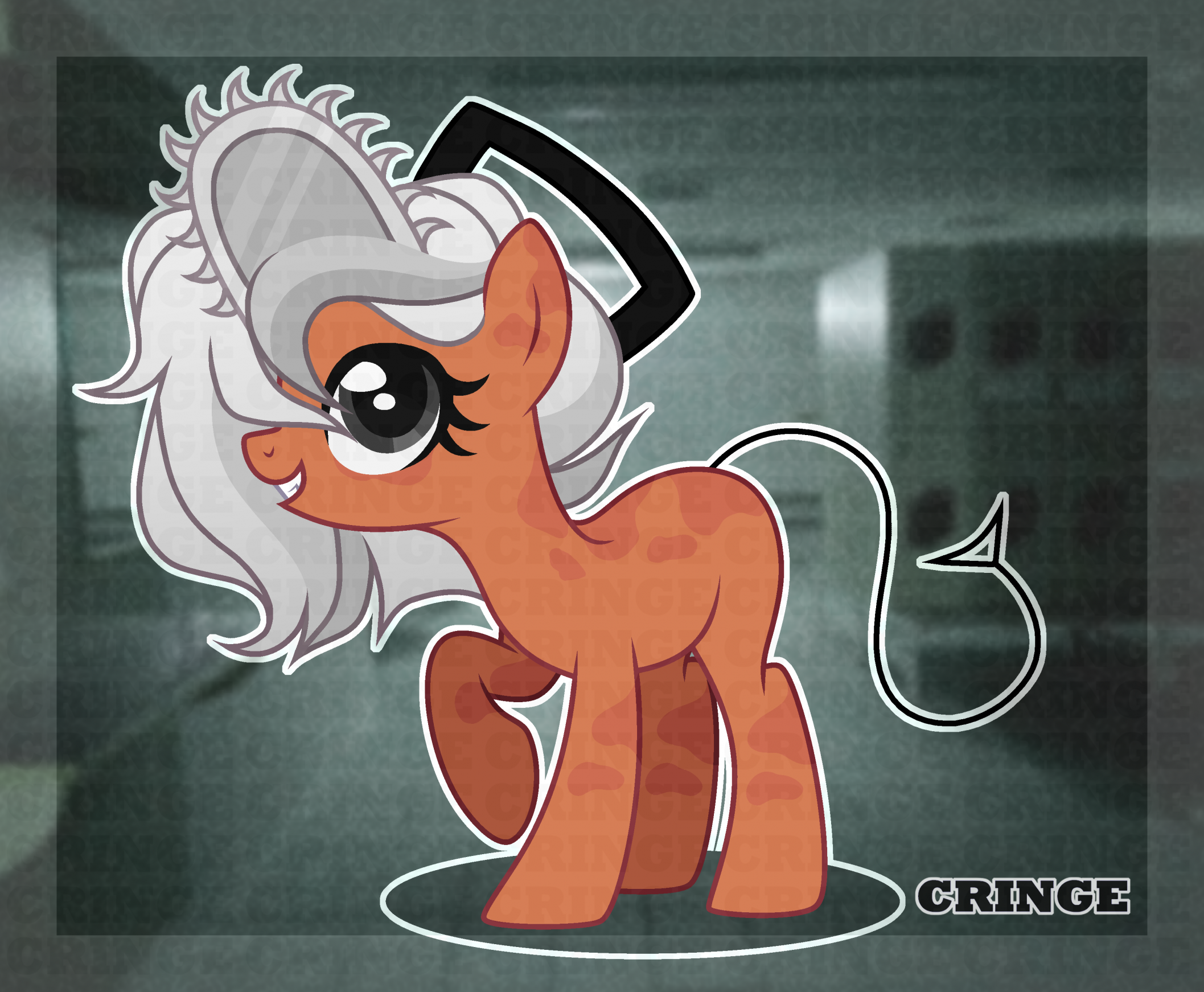 OPEN] AUCTION MLP POCHITA CHAINSAW MAN ADOPT by Cringe228kek -- Fur  Affinity [dot] net