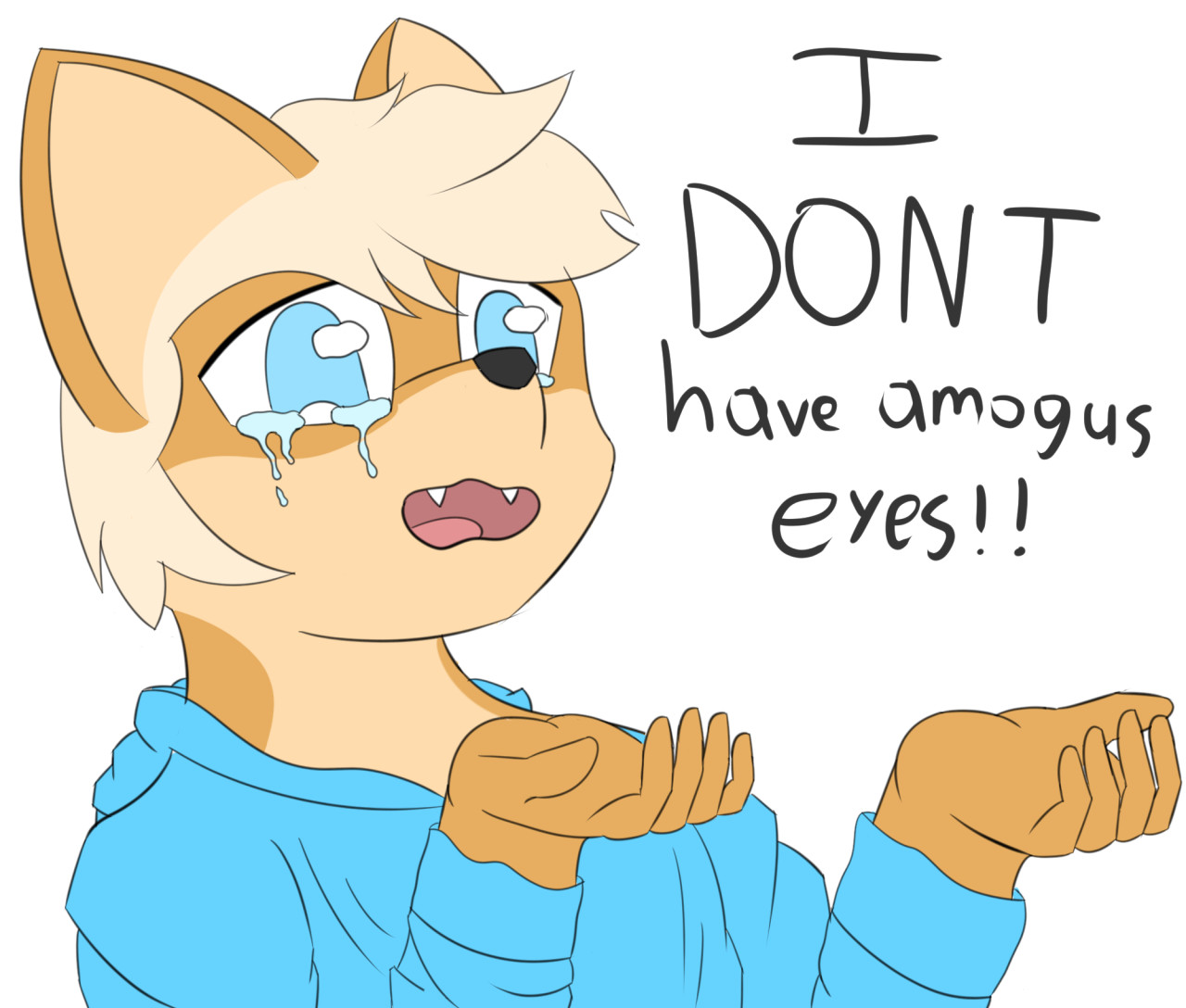 Sad Anime Girl Amogus Eyes Animation  YouTube