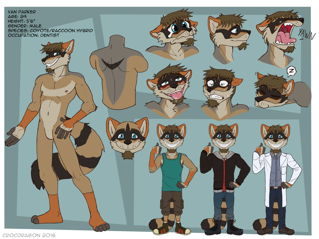 DomieNeek - Sly 5_Sly Cooper_Character_Sheet